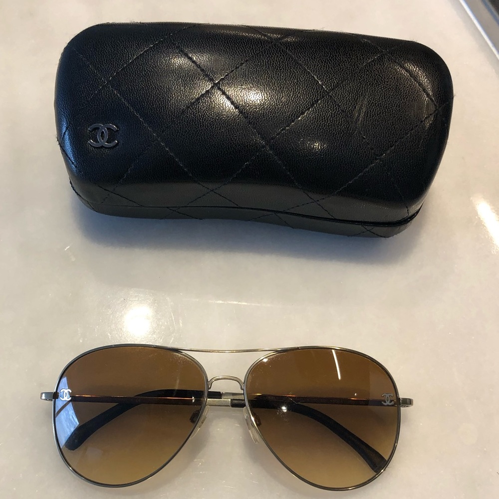Chanel Classic Pilot Sunglasses